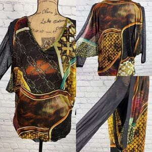 3 for $20 Adam Jacobs geometrical Blouse 👚 - small